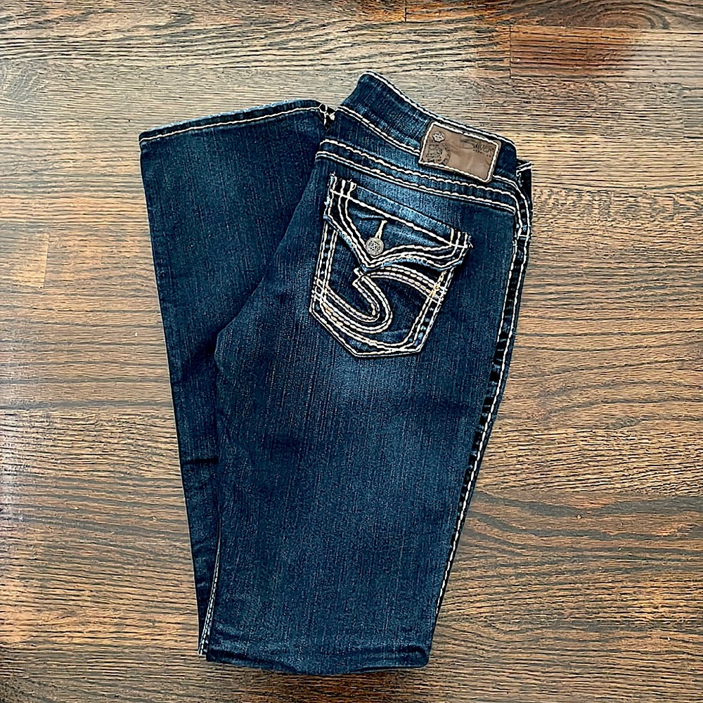 MCKENZIE Silver jeans size W28/L32